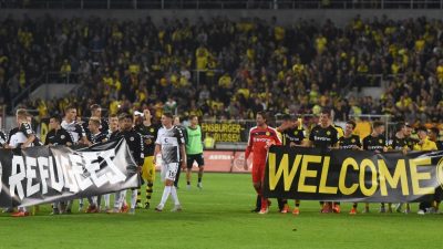 BVB schlägt St. Pauli im «Refugees Welcome»-Spiel 2:1