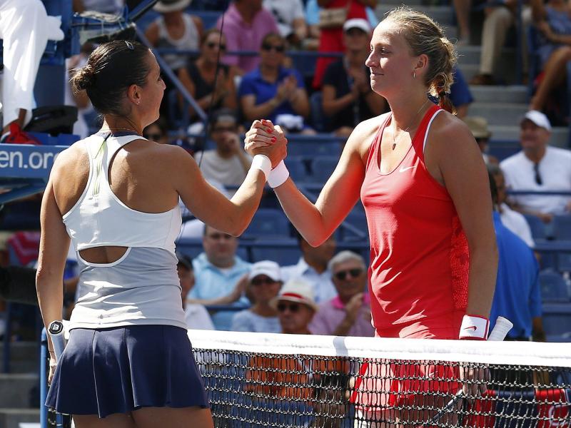 Mitfavoritin Kvitova verpasst US-Open-Halbfinale