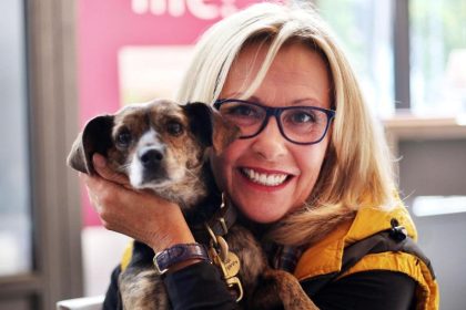 Margarethe Schreinemakers platzt vor guter Laune