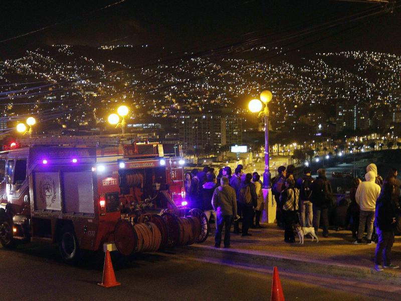 Mindestens drei Tote bei schwerem Erdbeben der Stärke 8,3 in Chile