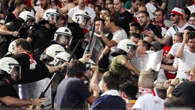 Bayern-Fans nach Krankenhausaufenthalt auf Heimreise