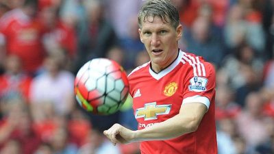 Schweinsteiger mit Man United Zweiter