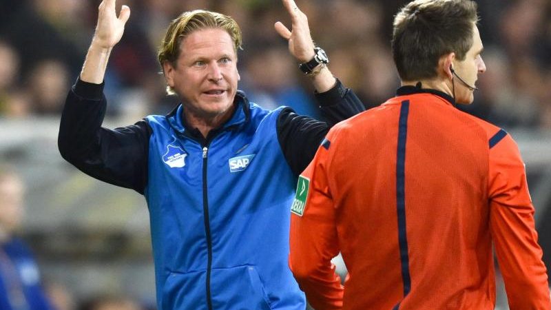 Hoffenheims Gisdol wettert gegen Referees: «Skandalös»