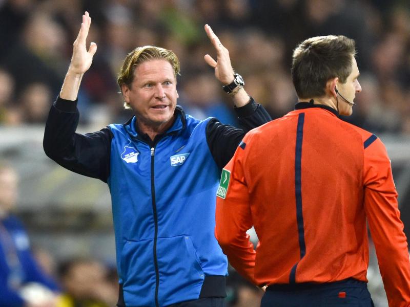 Hoffenheims Gisdol wettert gegen Referees: «Skandalös»