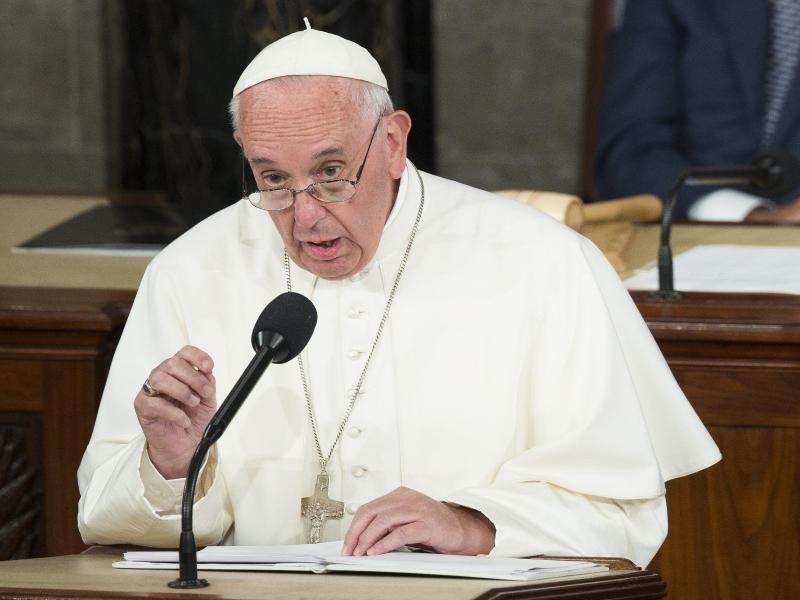Papst kritisiert vor US-Kongress Waffenlieferungen und Todesstrafe