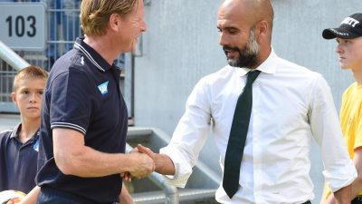 Gisdol telefoniert nach Vorwürfen mit Guardiola