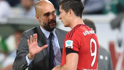 Guardiola erwartet keine neuen Wunder von Lewandowski