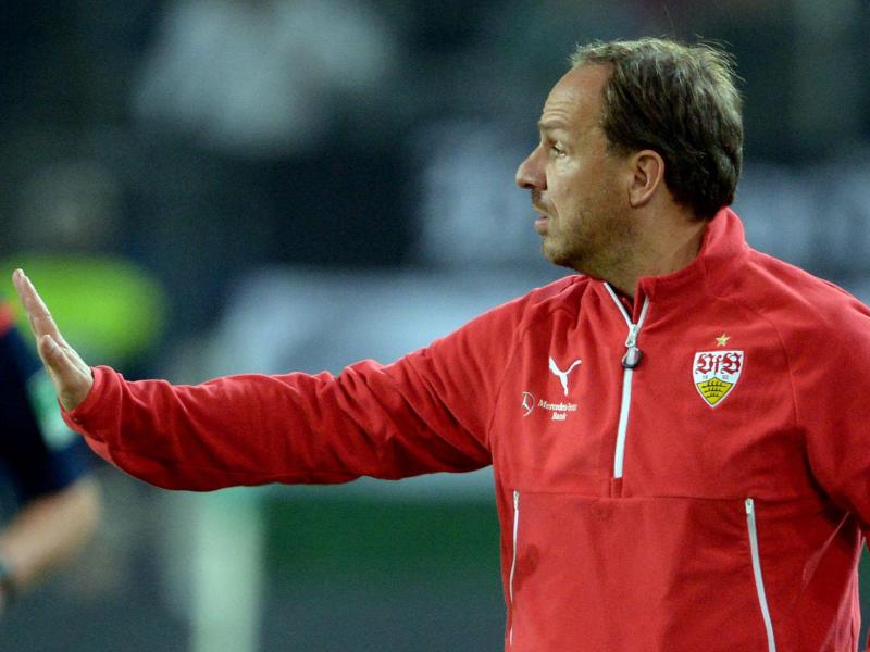 VfB-Coach warnt vor Gladbach: «Von der Kette gelassen»