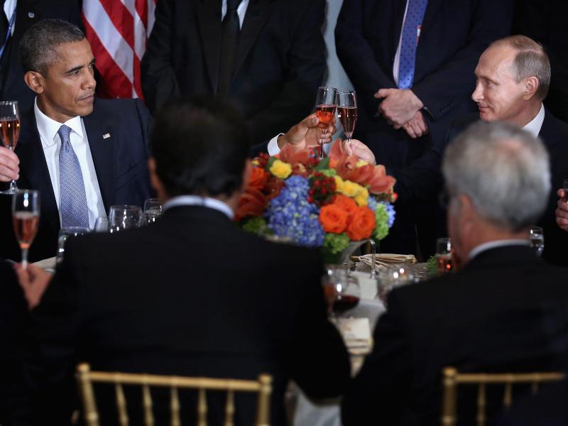 Kühle  Atmosphäre: Obama und Putin weiter uneins über Syrienpolitik