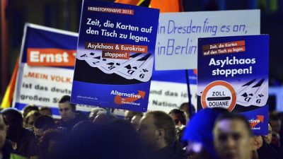 Erfurt: AfD-Demo gegen Asylchaos größer als offiziell zugegeben (VIDEO)