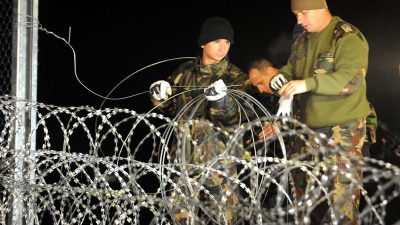 Polizeigewerkschaft fordert Zaun an deutscher Grenze