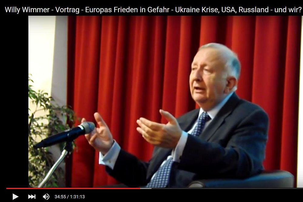 CDU-Urgestein Willy Wimmer: „Was ist eigentlich in die Bundesregierung gefahren?“ (+ Video)