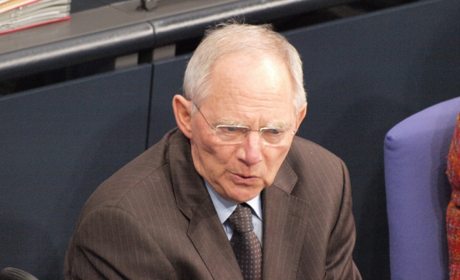 Schäuble: Lage in Deutschland ist „sehr nervös und fragil“
