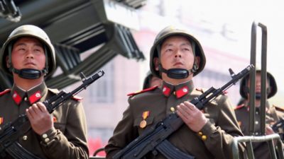 Nordkorea begeht Parteijubiläum mit Militärparade