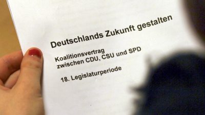 Junge Union verlangt wegen Flüchtlingskrise neuen Koalitionsvertrag