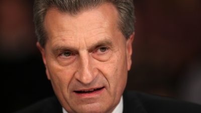 Oettinger: Handlungsfähig in Berlin wichtiger als Parteien-Streit