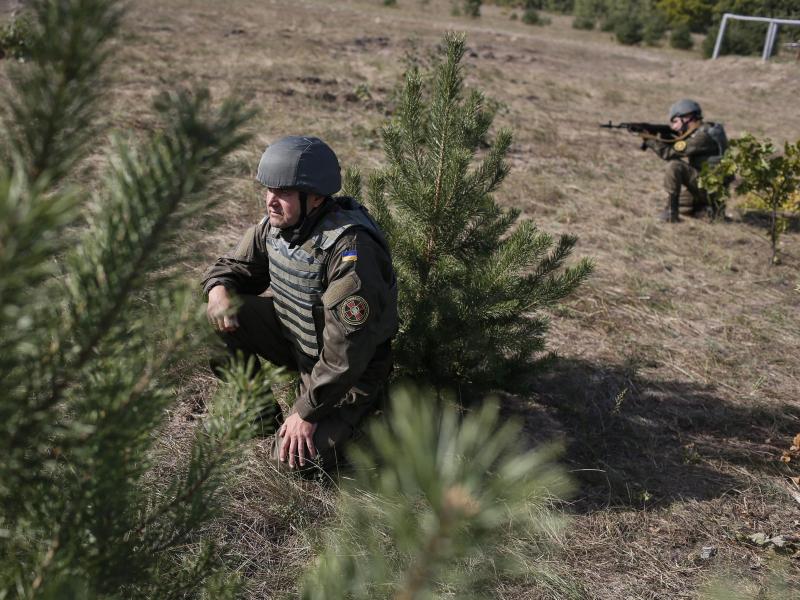 Ukraine-Separatisten: Mit Teilabzug von Waffen begonnen