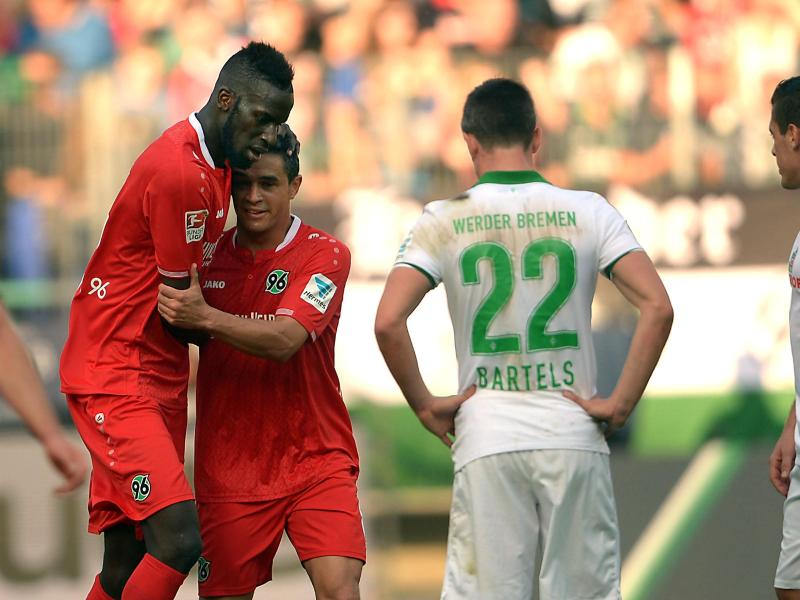 Hannover atmet auf: Glückliches 1:0 gegen Werder