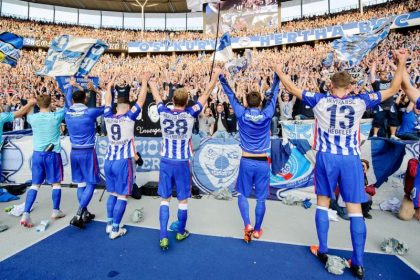 Knipser-Show verstärkt Hertha-Hoch – «Jeder darf träumen»