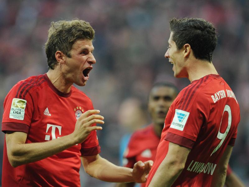 Bayern mit Machtdemonstration: 5:1 gegen Dortmund