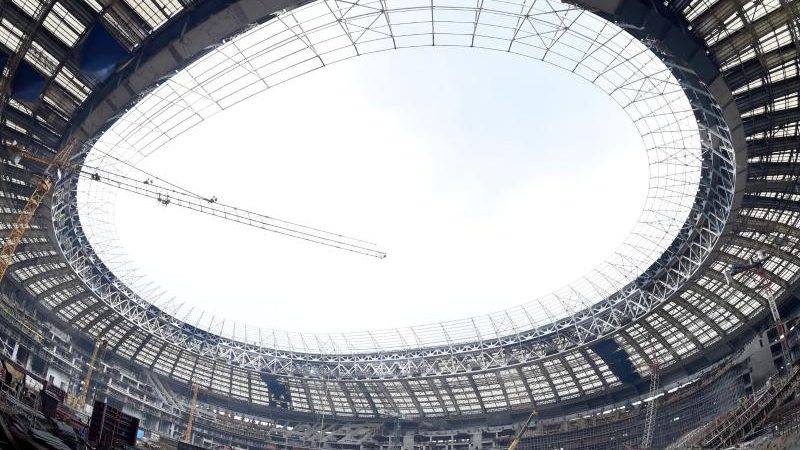 Brand in Moskauer WM-Stadion Luschniki gelöscht