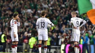 Blaues Wunder: Noch kein EM-Ticket nach 0:1 in Irland