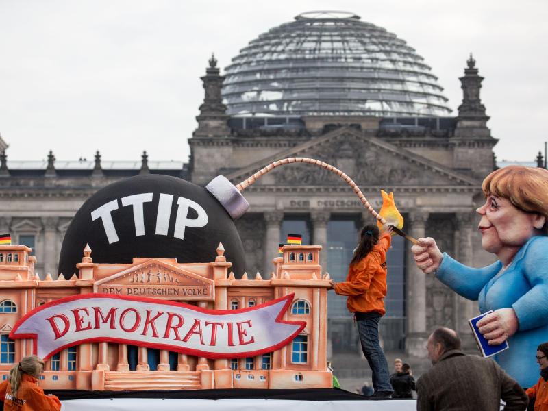 Zehntausende wollen in Berlin gegen TTIP demonstrieren