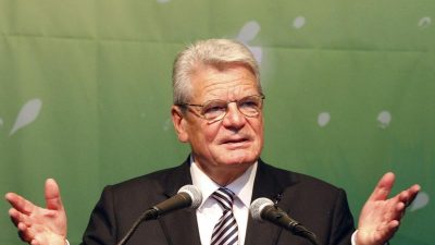 Gauck meldet sich aus Korea zu Wort und mahnt lösungsorientierten Ton an