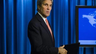 US-Außenminister John Kerry: USA besorgt über Lage in Nahost