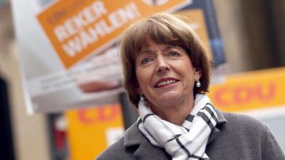 Endergebnis: OB-Kandidatin Reker gewinnt Kölner OB-Wahl