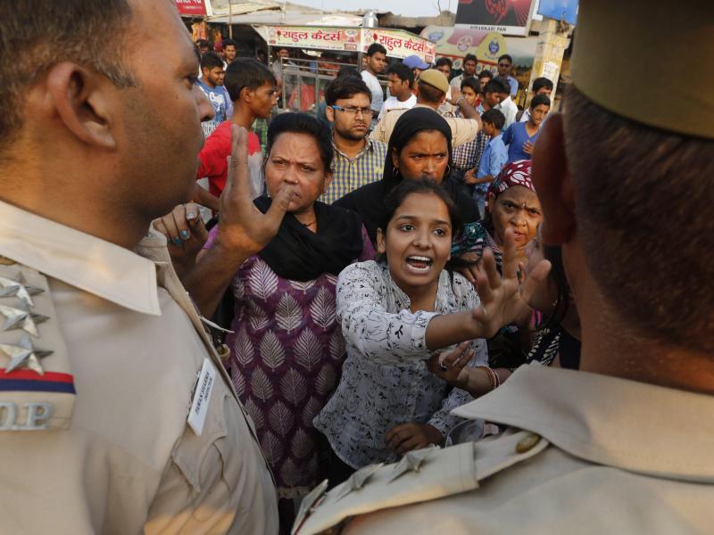 Kleinkinder in Neu Delhi vergewaltigt