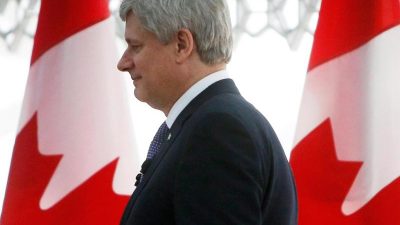 Kanadas Premierminister Harper räumt Wahlniederlage ein