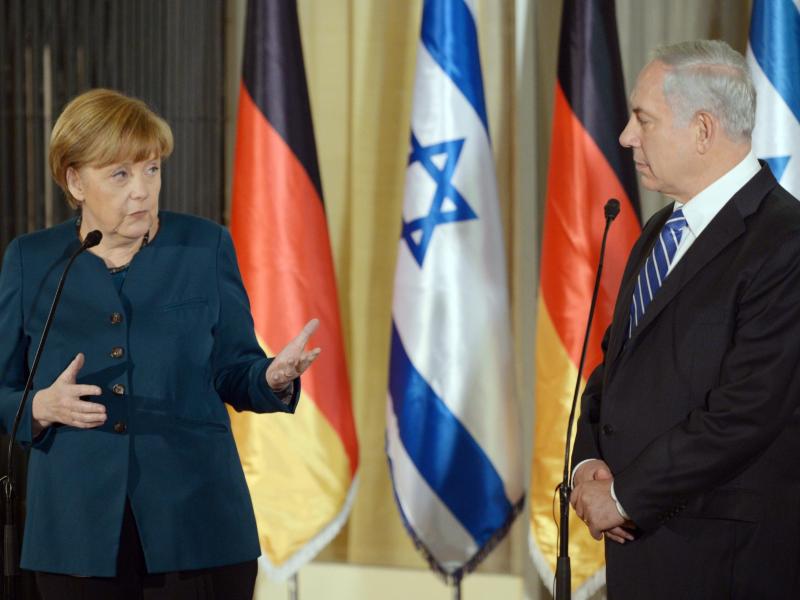 Merkel trifft Netanjahu: Bemühungen um Deeskalation in Israel