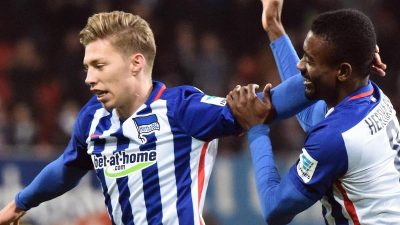 1:0 in Ingolstadt: Hertha setzt sich in der Spitzengruppe fest