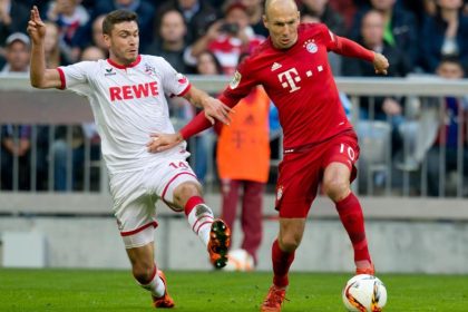 1000. Sieg: Bayern feiern Robben