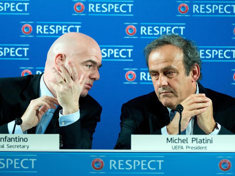 UEFA unterstützt Infantino als Kandidat für FIFA-Chefamt