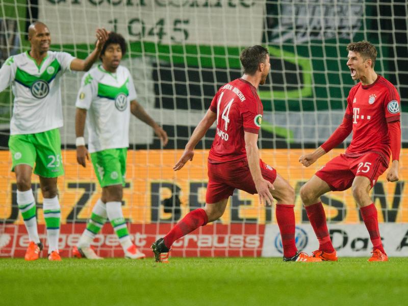 Bayern-Gala gegen demoralisierte Wolfsburger