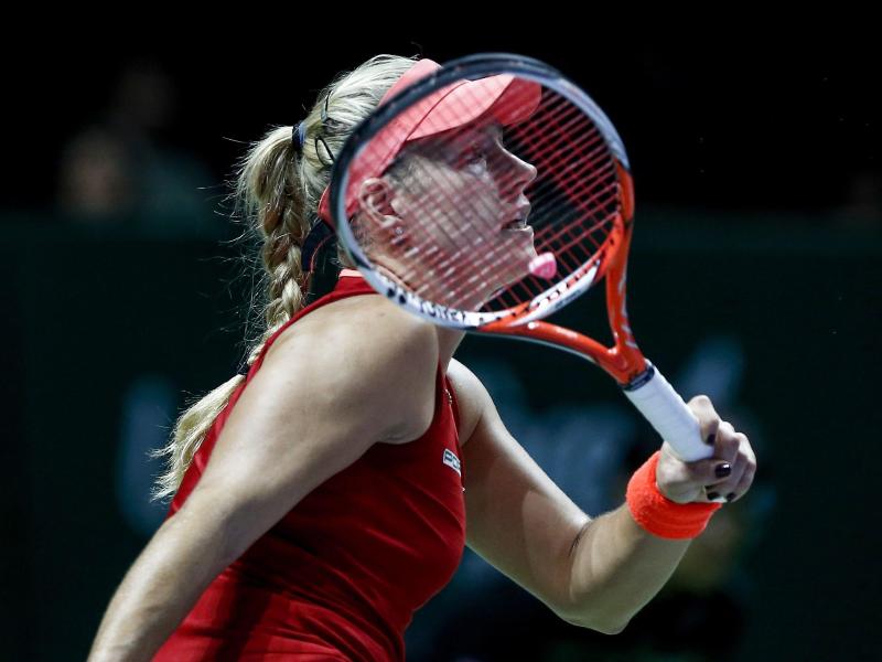 Kerber verpasst Halbfinale bei WTA-Finals in Singapur