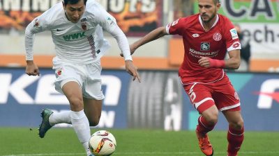 FC Augsburg vergibt Sieg beim 3:3 gegen FSV Mainz 05