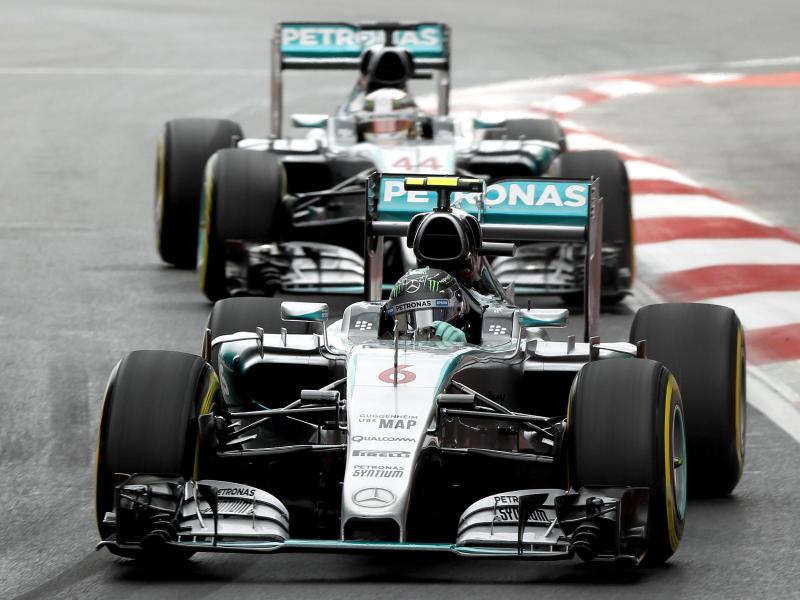 Rosberg auf Pole vor Hamilton – Vettel Dritter