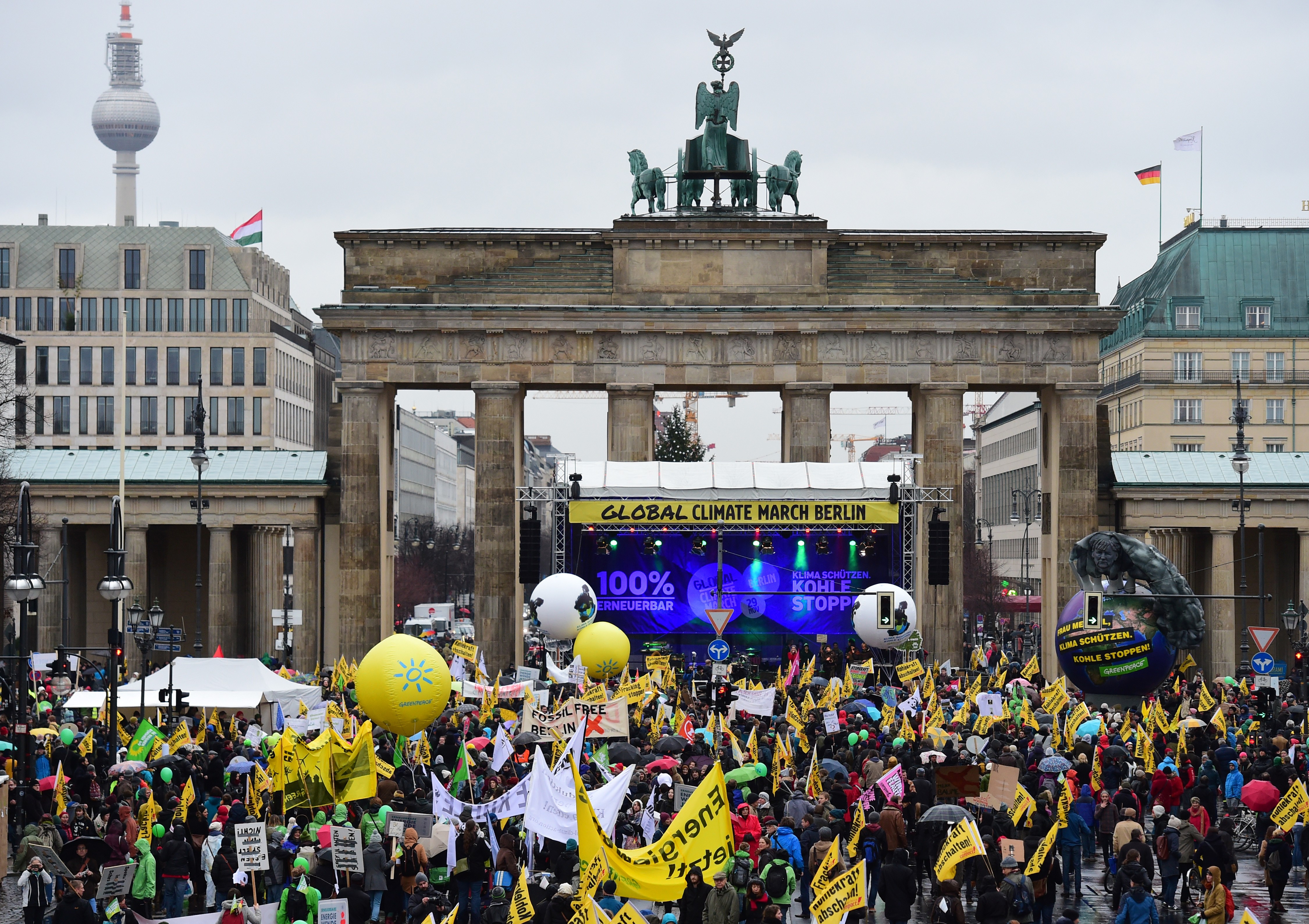 Klimaschutz: Demonstrationen in Berlin,  London, Sao Paulo, Paris, Johannesburg …