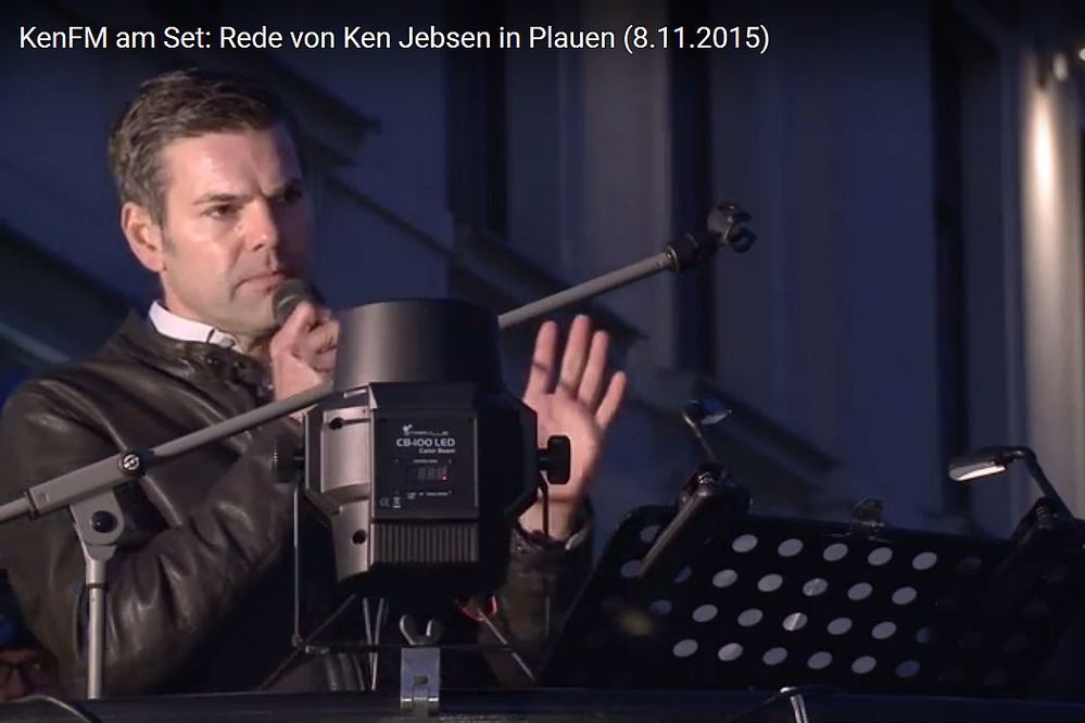 Bahnbrechende Rede von Ken Jebsen in Plauen gegen Angst und Hysterie (+Video)