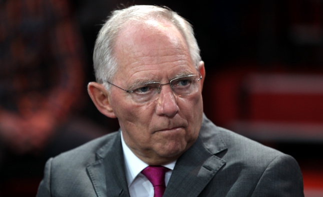 Schäuble zu Einlagensicherung: Zuerst Bankensektor krisenfest machen