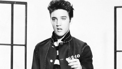 Elvis Presley erhält die Freiheitsmedaille des US-Präsidenten