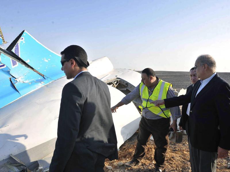 Ursachensuche nach Flugzeugabsturz auf dem Sinai