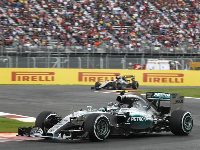 Rosberg gewinnt Formel-1-Rennen in Mexiko vor Hamilton