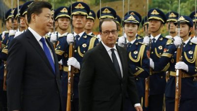 China und Frankreich streben „ehrgeiziges“ Klimaabkommen an   