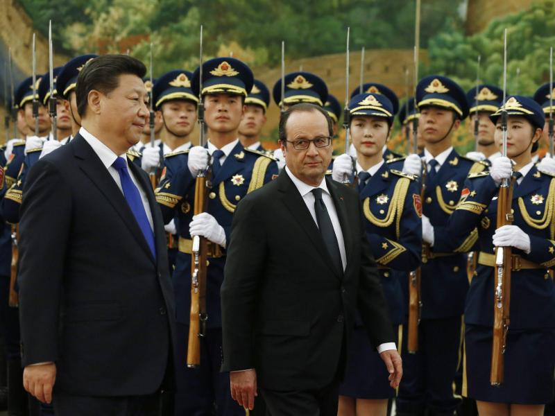 China und Frankreich streben „ehrgeiziges“ Klimaabkommen an   