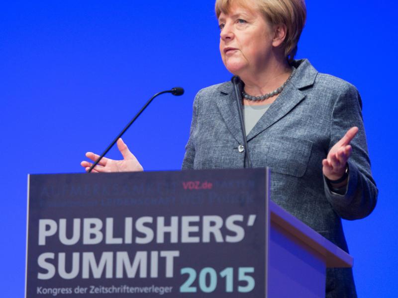 Merkel: Daten sind Rohstoffe des 21. Jahrhunderts