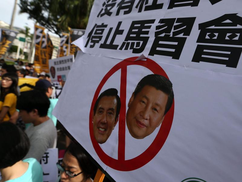 Durchbruch seit 1949: Chinas und Taiwans Präsidenten treffen sich